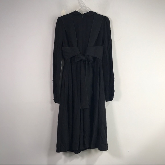 Juvenile Planet Space Grey Long Sleeve Dress, Girl's Youth Size 12 - Black - Picture 2 of 9